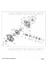 DRIVE TRAIN, PONT ARRIERE INTERNALS