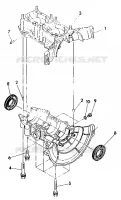 CARTERS MOTEUR  Indy Lite GT (4921342134025A)