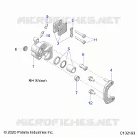 BRAKES, ETRIERS DE FREIN AVANT
