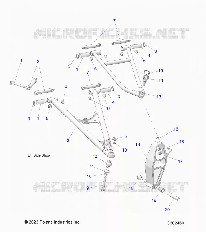 TRIANGLES SUSPENSIONS AVANT 