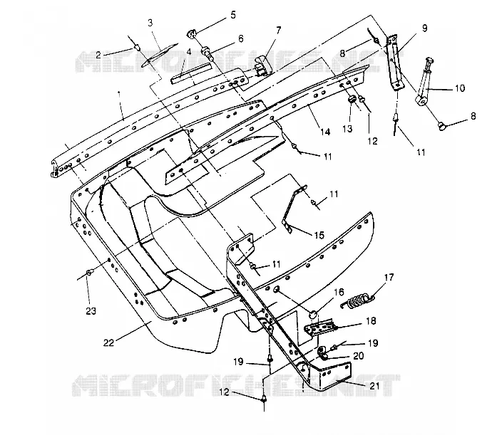 CARROSSERIE AVANT XLT 0950756, XLT SKS 0950556,  XLT SKS EURO E950556   XLT (4928842884A010)