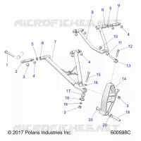 TRIANGLES SUSPENSIONS AVANT 