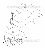 SIEGE/RESERVOIR ASSEMBLY WideTrak (4921302130003A)