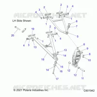 TRIANGLES SUSPENSIONS AVANT 