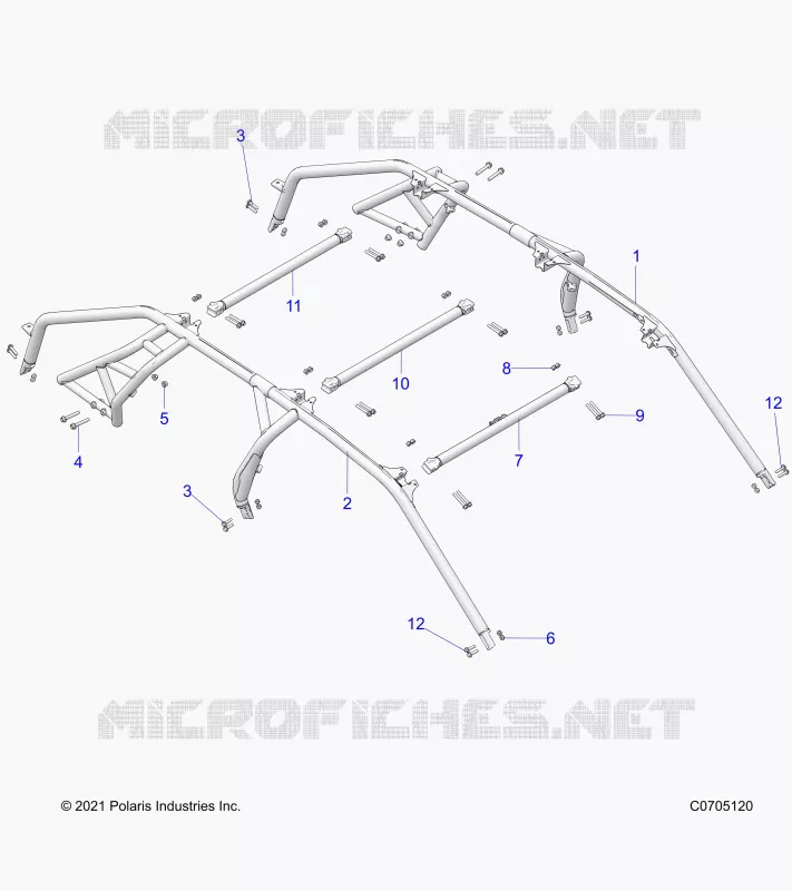 CHASSIS, CAB CADRE