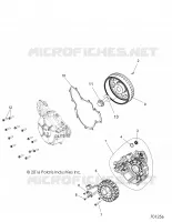 MOTEUR, STATOR AND COVER