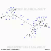 BRAKES, BRAKE LINES AND MAITRE CYLINDRE