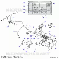 ELECTRICITE, MAIN WIRE HARNESS