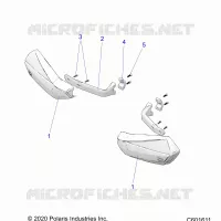 STEERING, HAND GUARDS