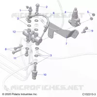 FREINS, VALVE SYSTEM