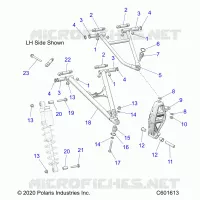 TRIANGLES SUSPENSIONS AVANT 