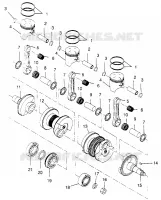 PISTON ET VILEBREQUIN ULTRA SP 0960678 AND EUROPEAN ULTRA SP E960678 (4937083708C012)