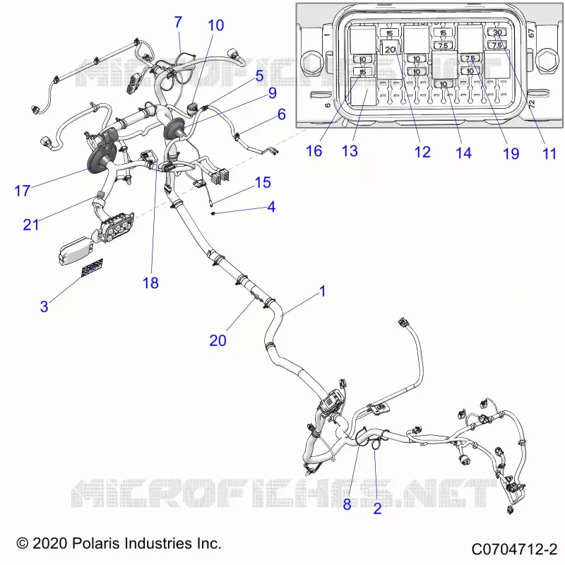 ELECTRICITE, WIRE HARNESS