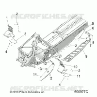 CHASSIS, PROTECTION D'EMBRAYAGE/FOOTRESTS/RUNNING BOARDS