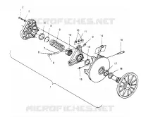 EMBRAYAGE DE TRANSMISSION ASSEMBLY XLT 0950756, XLT SKS 0950556,  XLT SKS EURO E950556   (4928842884C003)