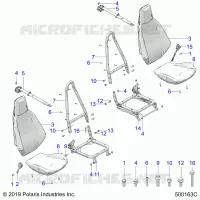 SIEGE AND SEAT BELT MOUNTING