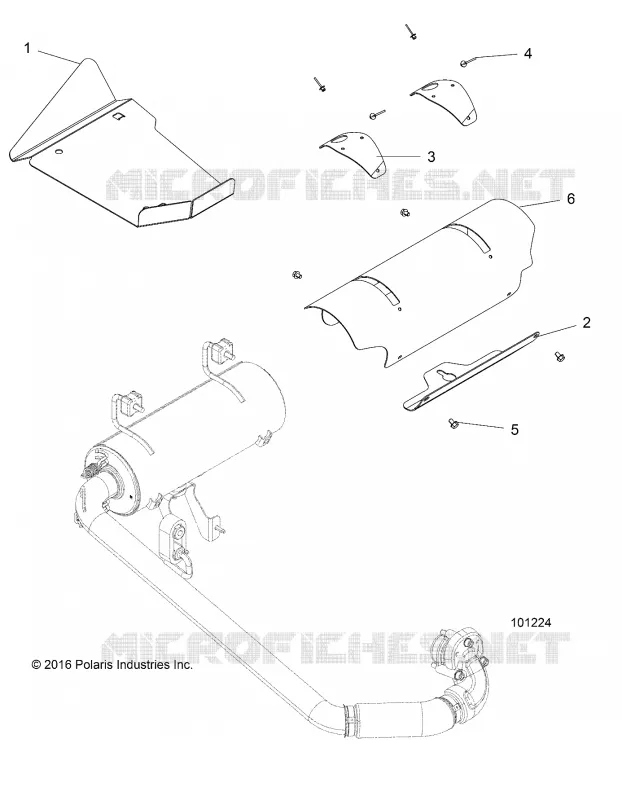 ECHAPPEMENT SYSTEM, SHIELDS