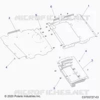 PLANCHER PANELS, UNDERSEAT