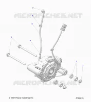 SYSTÃˆME DE TRANSMISSION, FRONT GEARCASE MOUNTING