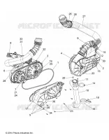 SYSTÈME DE TRANSMISSION, COUVERCLE D'EMBRAYAGE AND DUCTING