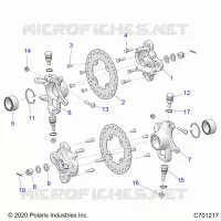 SUSPENSION AVANT HUB