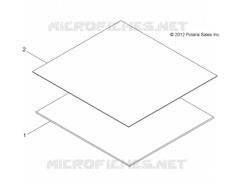 BATTERIE TRAY REAR MID