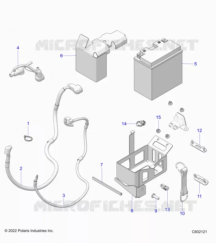 ELECTRICITE, BATTERY/BOX AND CABLES