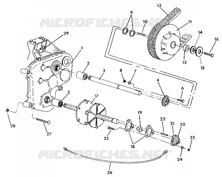 ARBRE DE TRANSMISSION WIDETRAK (4919301930020A)