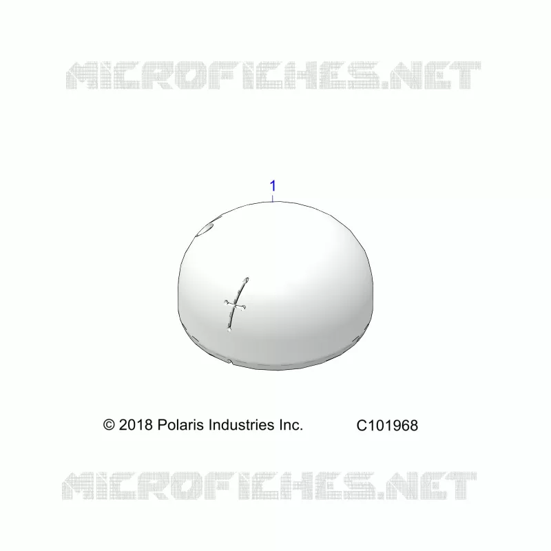 BODY, POMPE A CARBURANT COVER