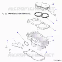 CYLINDRE AND PISTON