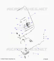 BODY, WATER BOTTLE PUMP ASM AND WIPER KIT
