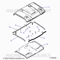 TOIT, LINER AND SEALS
