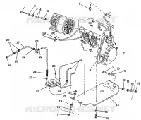 SUPPORT MOTEUR TRAIL 0972761, EUROPEAN TRAIL E972761,  TRAIL TOURING 09722 (4938313831C012)