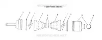 ARBRE DE TRANSMISSION ARRIERE, LH, RH