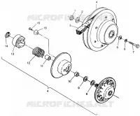 EMBRAYAGE DE TRANSMISSION  MAGNUM 4X4 W968144 AND  SWEDISH MAGNUM 4X4 S968144 (4936053605C004)