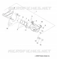 FREIN AVANT CALIPER