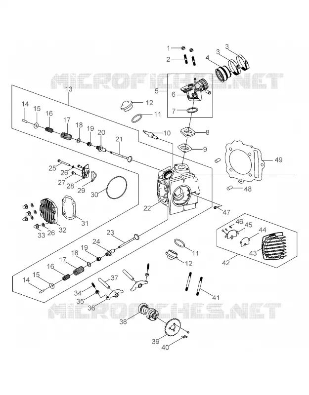 ENGINE, CULASSE