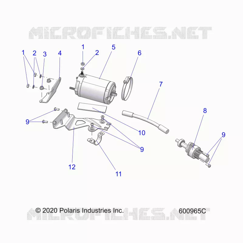 DEMARREUR MOTOR
