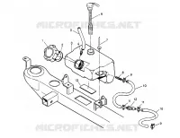 RESERVOIR D'HUILE ASSEMBLY  Trail Boss W958527 (4930323032A012)
