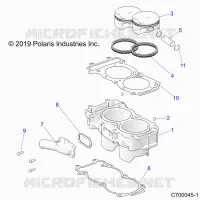 CYLINDRE AND PISTON