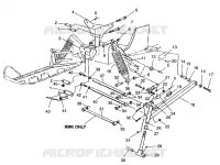 SUSPENSION AVANT AND SKI XLT 0970756, XLT SKS 0970556 AND XLT RMK 0970956 (4937693769B002)