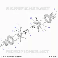 SUSPENSION AVANT HUB