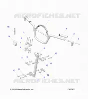 STEERING, FIXATION GUIDON