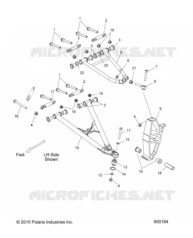 TRIANGLES SUSPENSIONS AVANT 