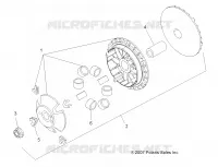 SYSTÈME DE TRANSMISSION, PRIMARY CLUTCH