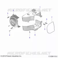 ENGINE, FAN COVER AND CARROSSERIE ET BOITE A GANTS