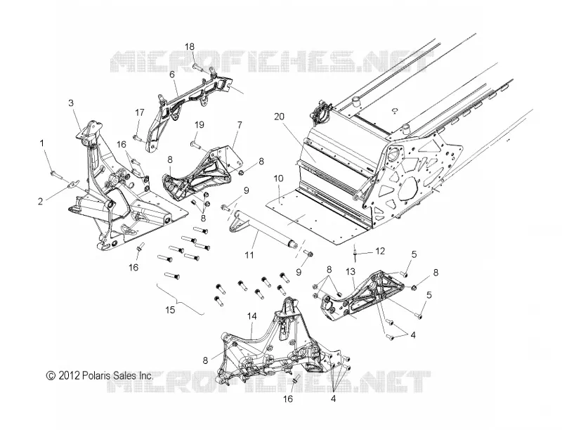 CHASSIS, BULKHEAD ASM.