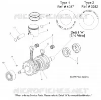 PISTON ET VILEBREQUIN
