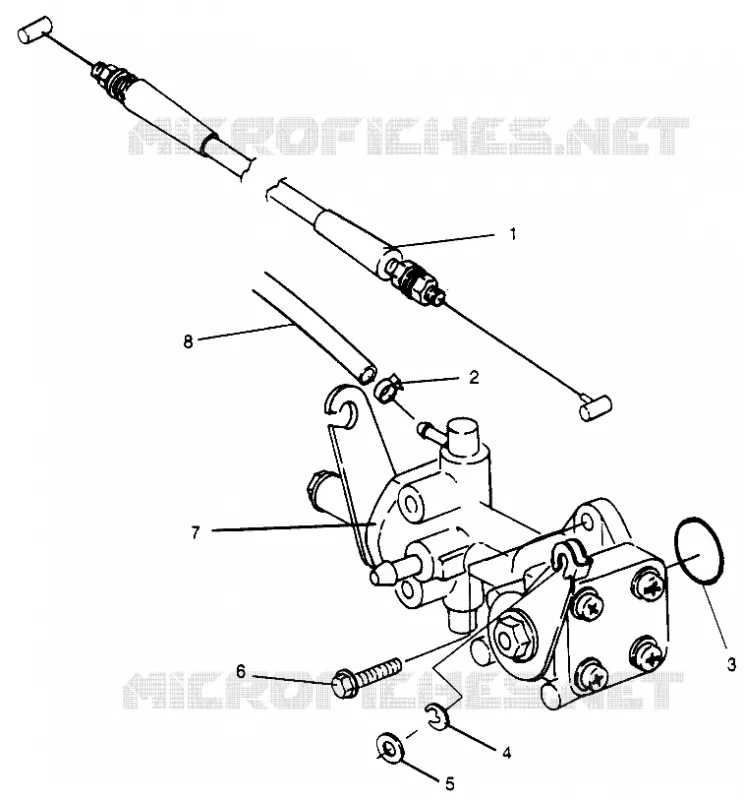 POMPE A HUILE HURRICANE B964466 and  Intl. HURRICANE I964466 (4935733573C005)