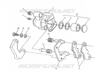 ETRIER DE FREIN INTERMEDIAIRE ASSEMBLY 6x6 400L, SWEDISH S948740 and  NORWEGIAN N948740 (4926812681026A)